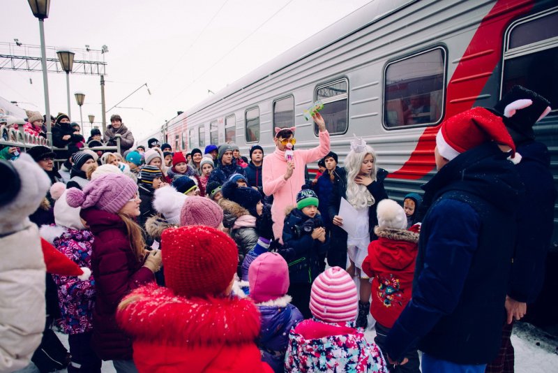 Поезд Деда Мороза Великий Устюг