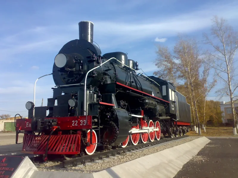 Сасово паровоз памятник