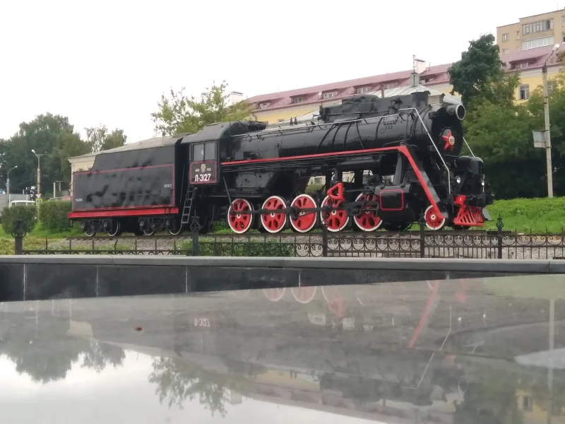 Сасово паровоз памятник
