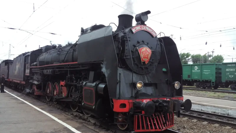 Паровоз воин депо Канаш