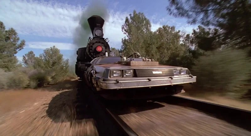 DELOREAN назад в будущее 3