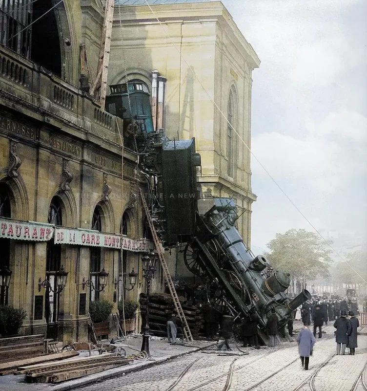 Вокзал Монпарнас 1895