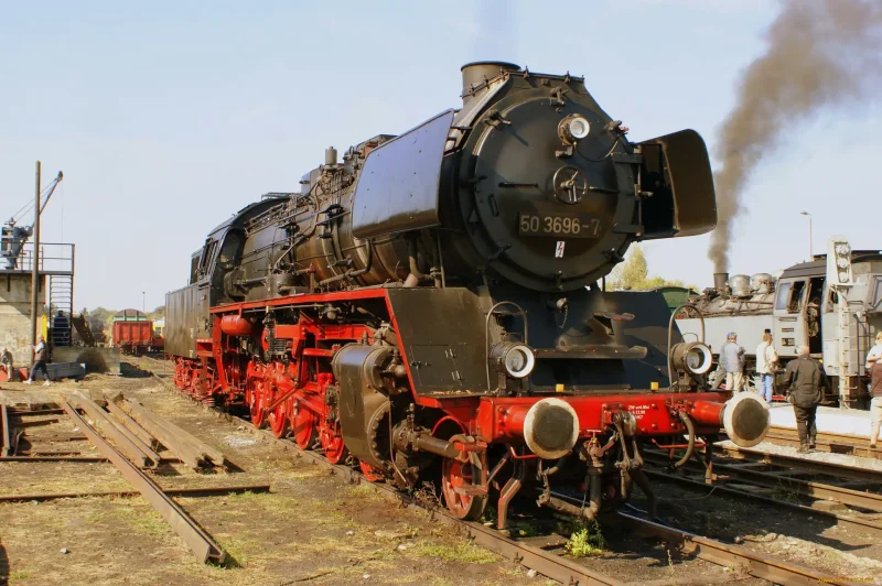 Паровоз br50 1608