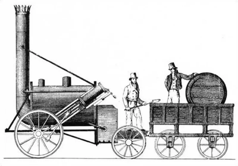Локомотив Дж. Стефенсона 1814 музей науки