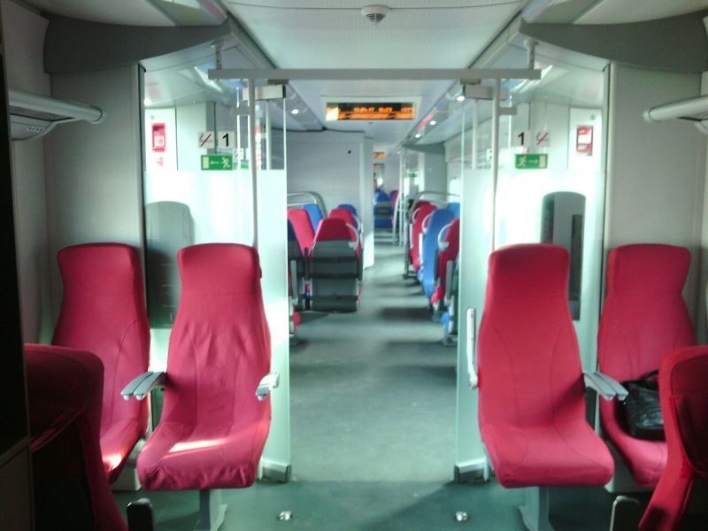 Салон Сапсана эконом класса