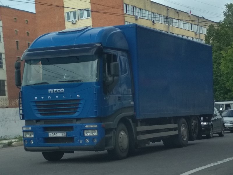 Iveco Stralis паровоз