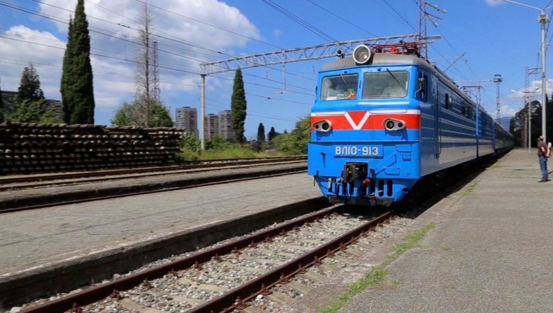 Ретро поезд Сочи Гагра