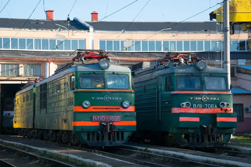 Вл80с в депо