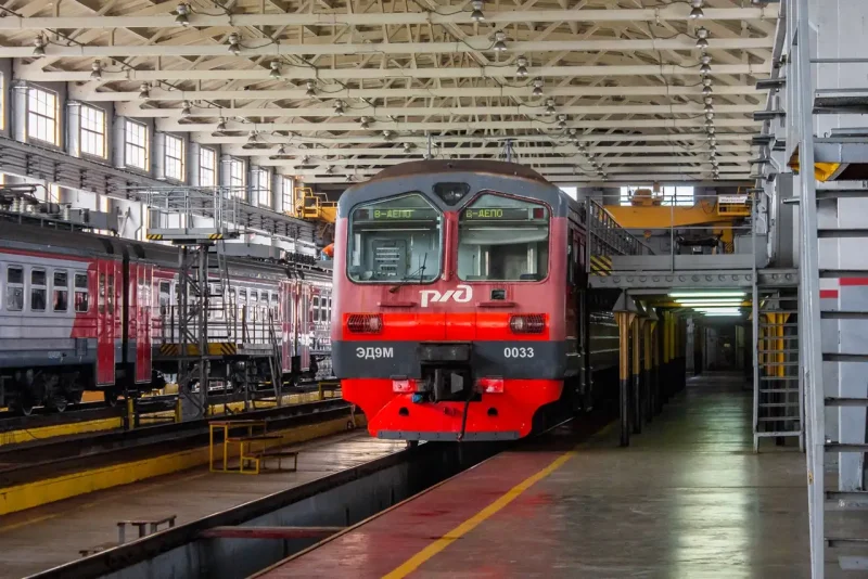 Моторвагонное депо Омск
