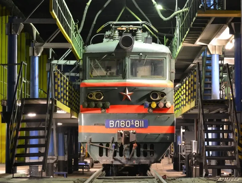 Локомотивное депо Волховстрой