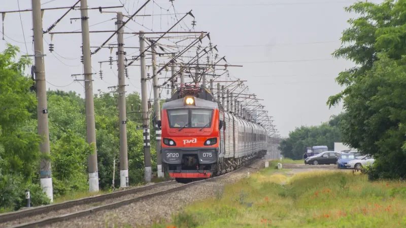 Локомотив Железнодорожный пассажирский