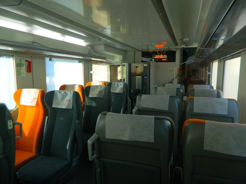 Поезд 337ж сидячий вагон 3ж