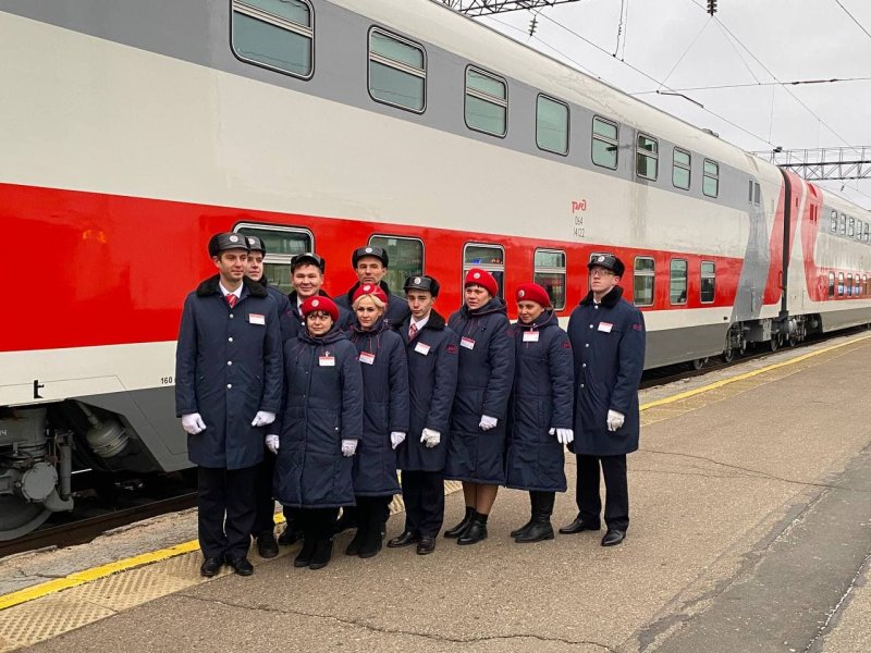 Двухэтажный поезд Оренбург Москва