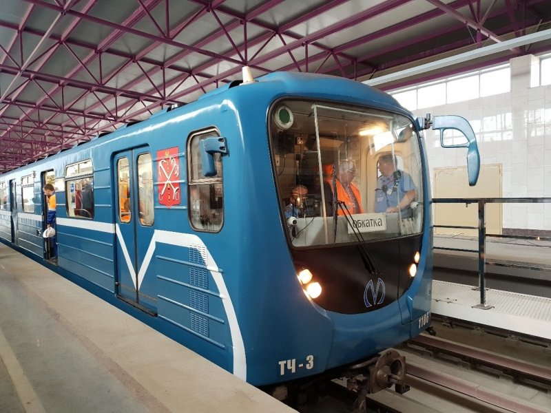Вагоны метро Петербургский метрополитен