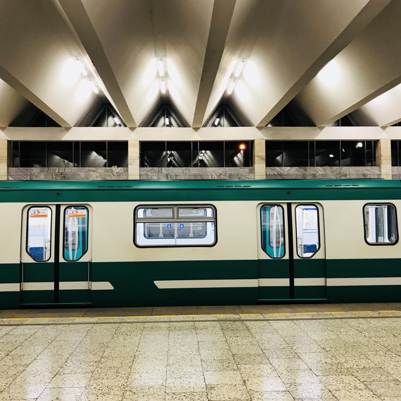 Поезд метрополитена СПБ