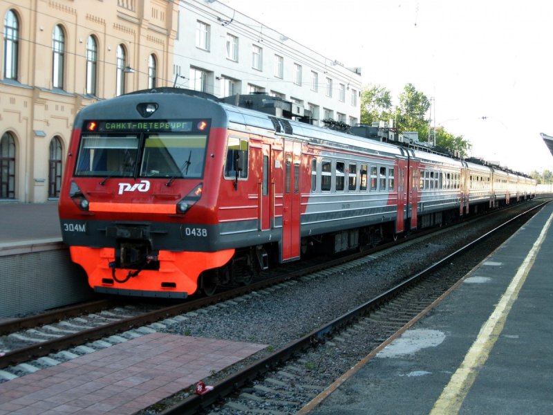 Электропоезд эд4м-0438