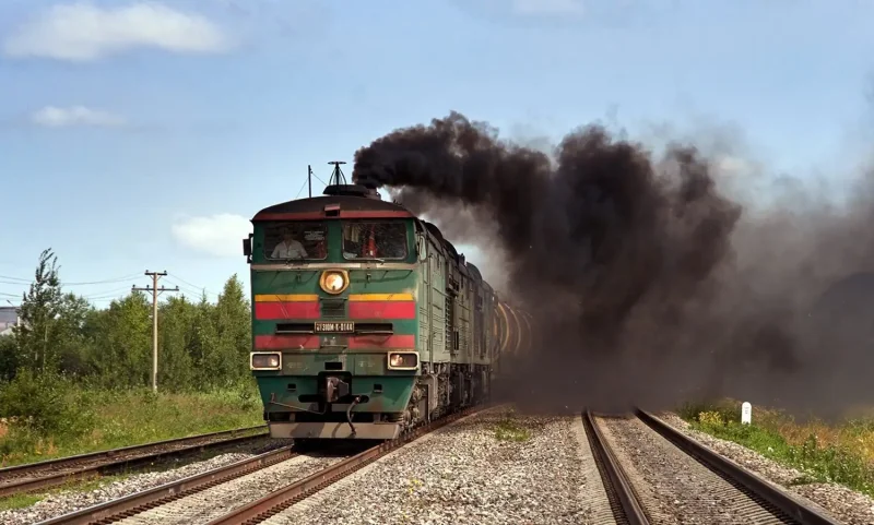 2тэ116 задымил