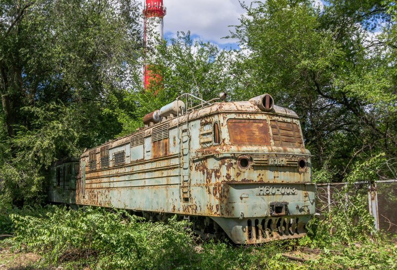 Заброшенные электровозы