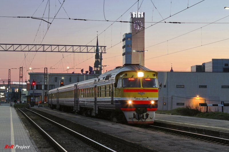 Электрички в Латвии