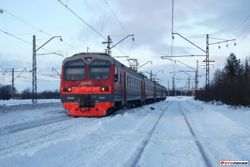 Электричка Мурманск Апатиты