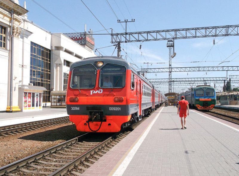Электричка Ласточка Новороссийск Краснодар