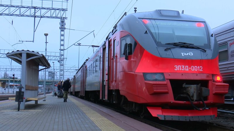 Поезд Ласточка Таганрог Новороссийск