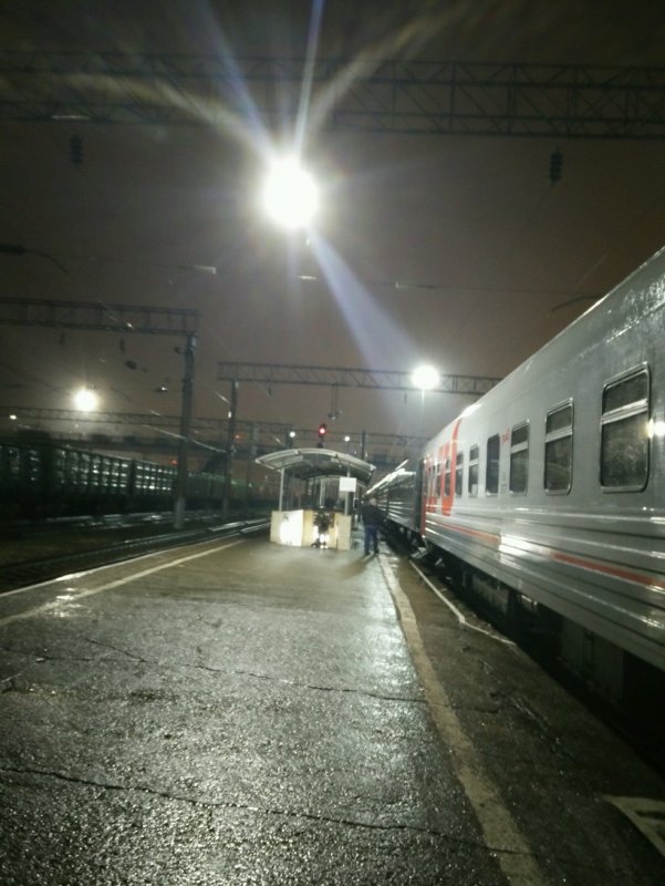 ЖД вокзал Тамбов перрон