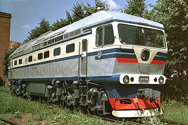 Тепловоз тэп70 Украина
