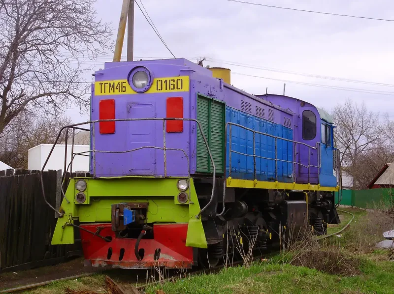 Маневровый тепловоз тгм4б
