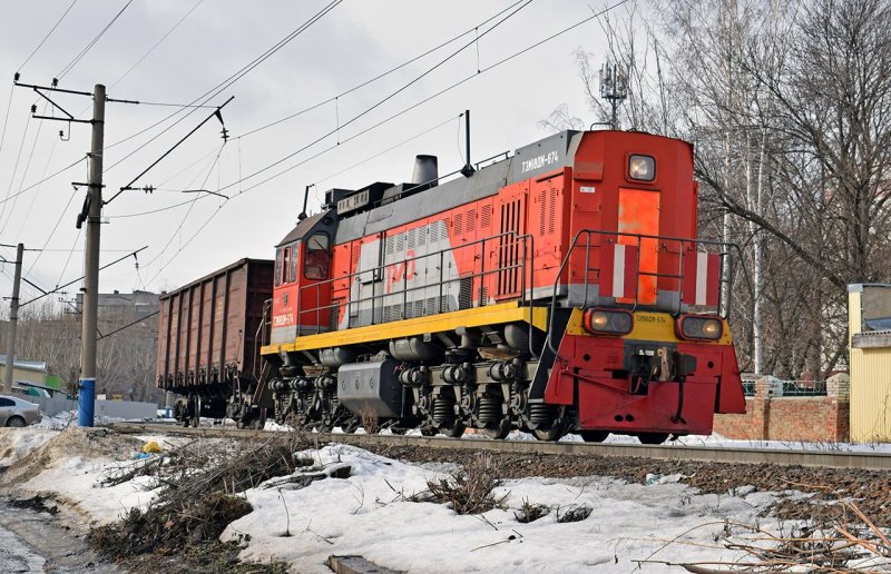 Разнос ТМ 18 тепловоз