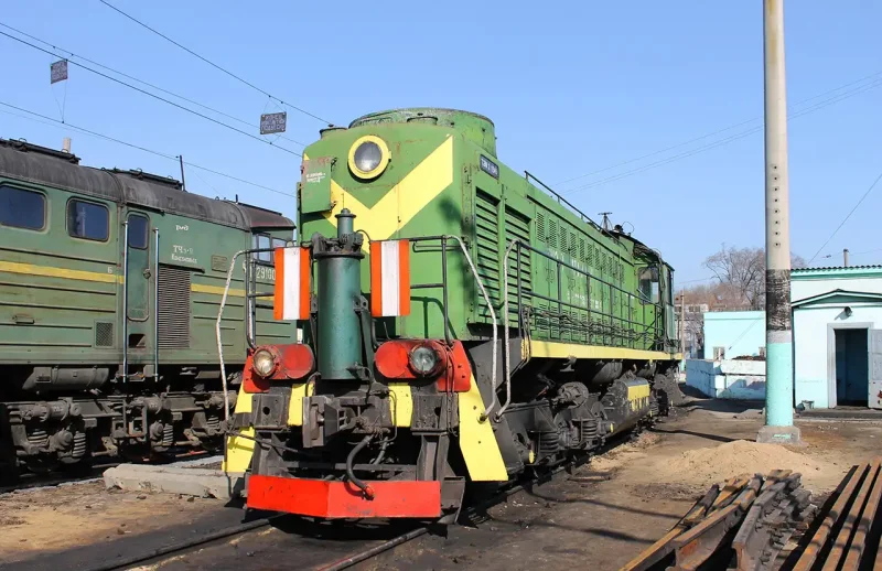 Маневровый Локомотив тэм7