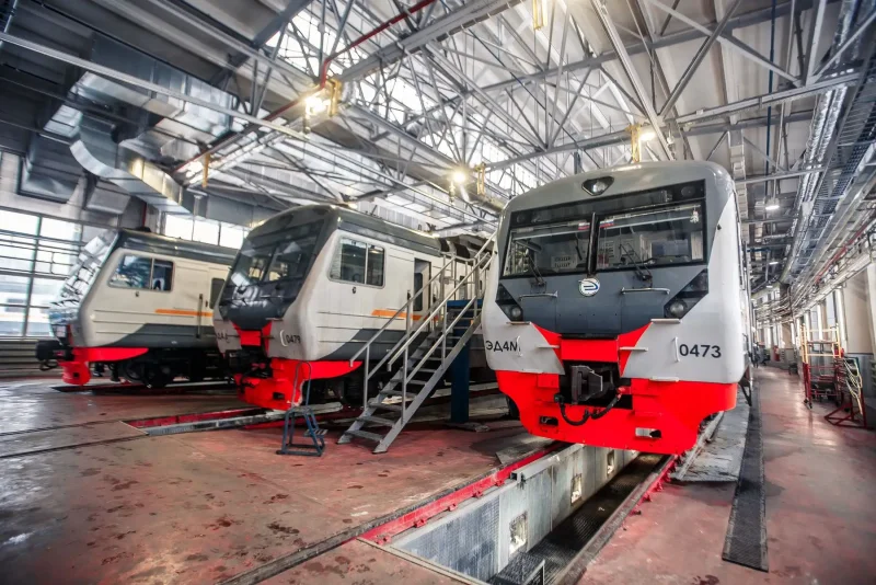 Моторвагонное депо Омск