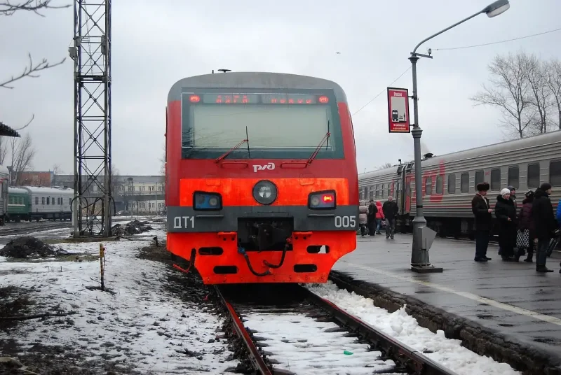 Рельсовый автобус Орлан Курск