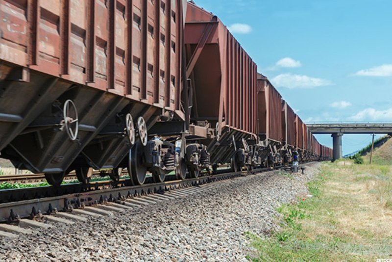 Полувагон сзади