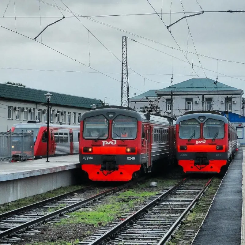 Новая электричка в Курске