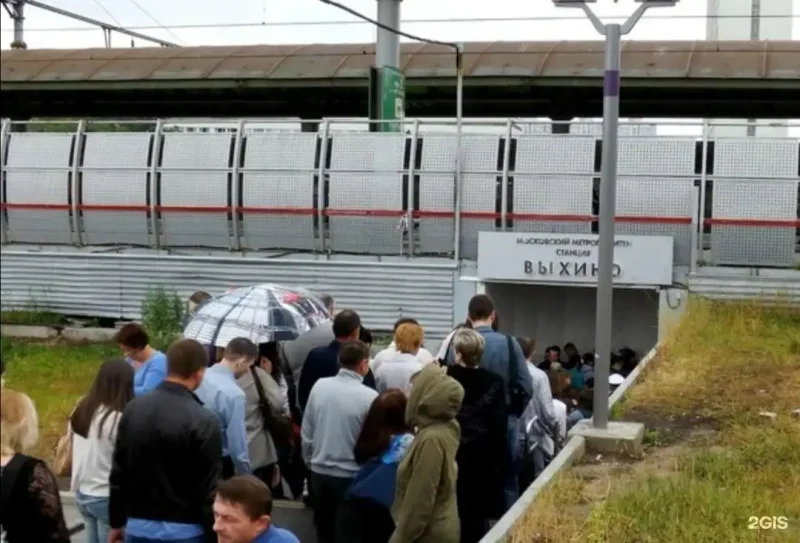 Переход метро Выхино