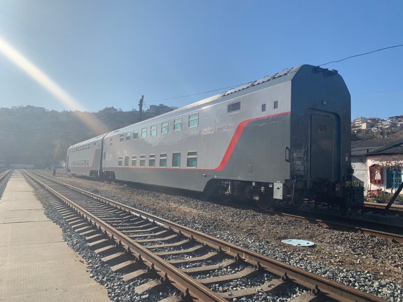 Двухэтажные вагоны РЖД Симферополь