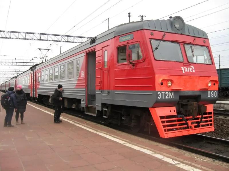 Электропоезд эп3д Хабаровск