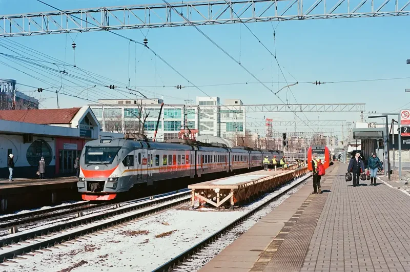 Москва платформа Каланчевская