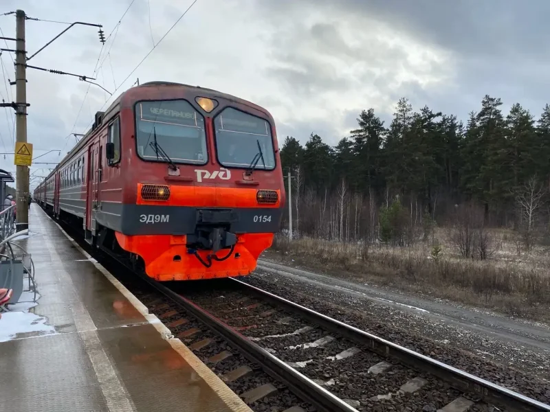 Электропоезд эд4м 0350