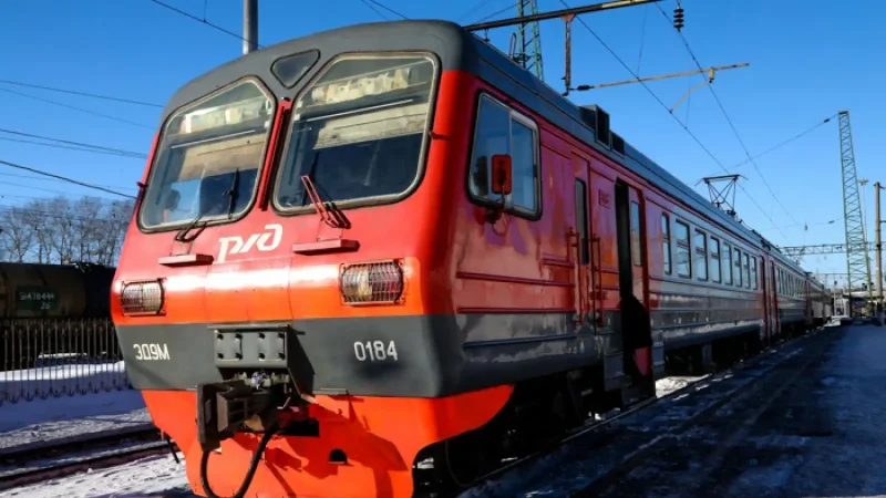Электричка эп3д Киров