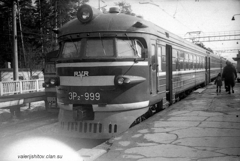 Электричка эр2 СССР