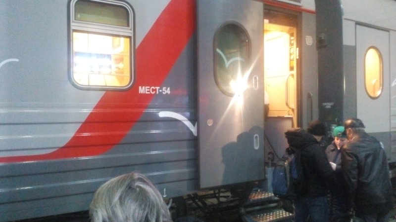 Поезд Таврия 007а Санкт-Петербург Севастополь