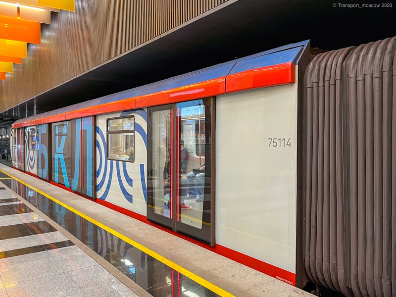 Метропоезд Москва 2020