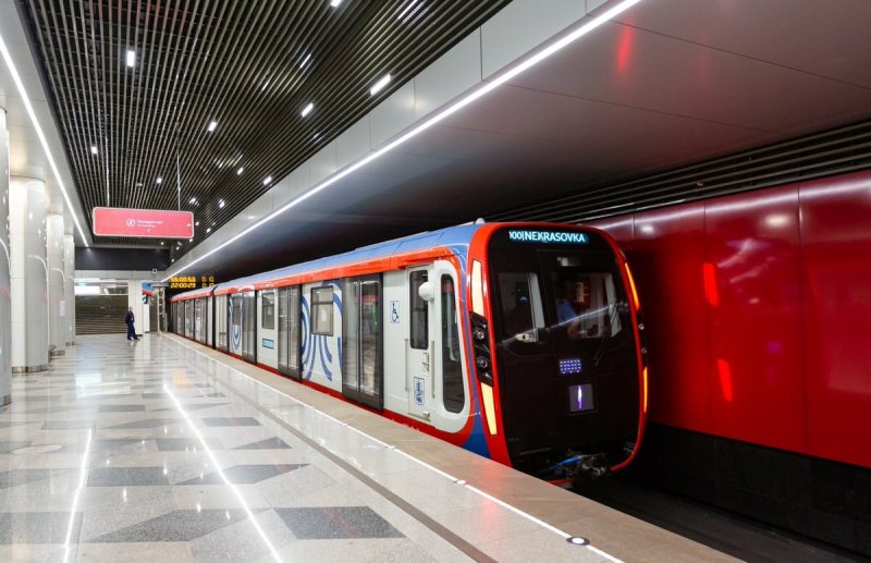 Новый Метропоезд Москва 2020