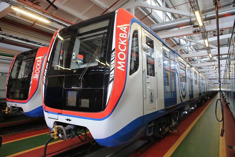 Новые вагоны Московского метро