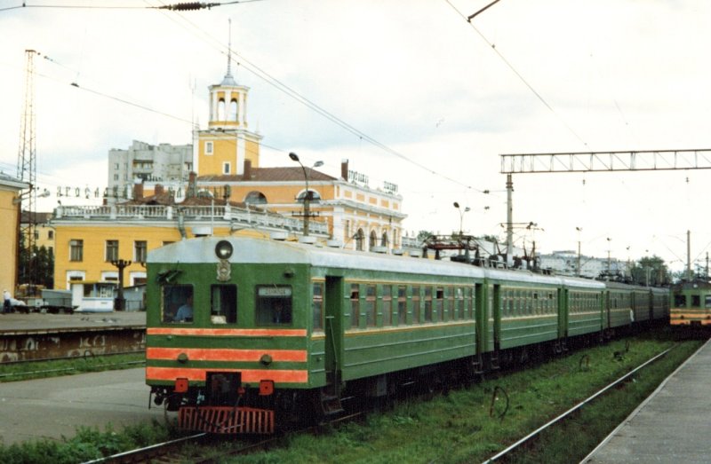 Ср3 на станции Ярославль главный