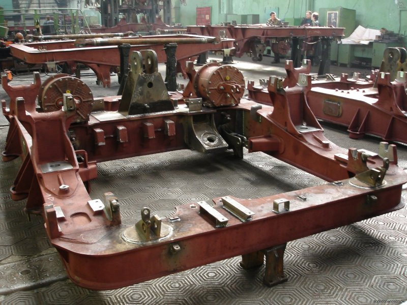 ДЭТ-320 рама тележки