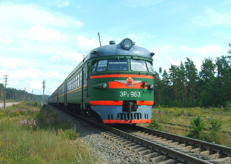 Электричка эр2 СССР