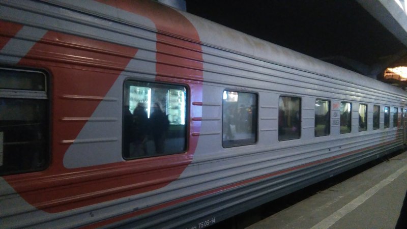 Поезд 028а Москва Санкт-Петербург
